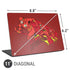DC Comics The Flash Classic Art in Sequence Running pose Universal Laptop 11in (8.8 x 6.2in) Skin